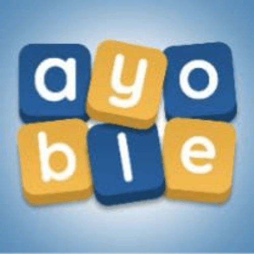 Ayoble:Ayoble is a word puzzle game where a user has to guess a word daily.